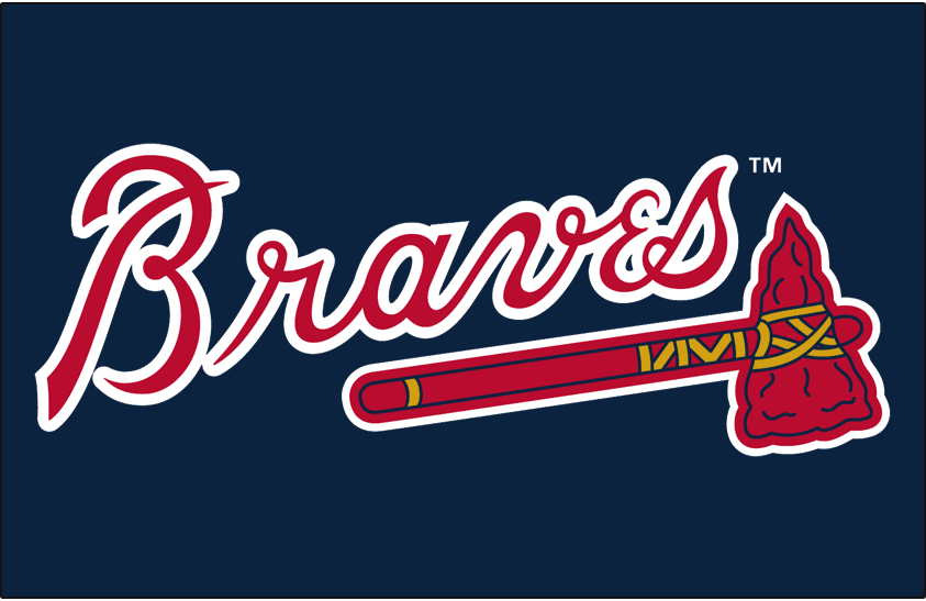 Atlanta Braves 2018-Pres Primary Dark Logo iron on transfers for T-shirts